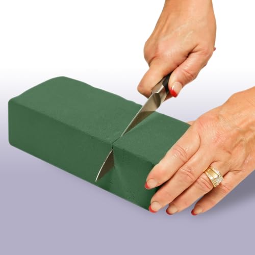 Mindful Design 6-Pack Floral Foam Blocks Dry & Wet for Fresh and Artificial Flowers, 7.8” L x 3.5” W x 2.4” H – Ideal for Weddings, Birthdays, Home, Office, and Garden Decor - Image 3