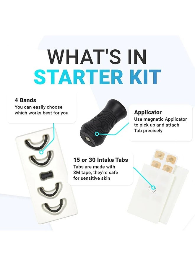 ١٥ زوج من لصقات الأنف السوداء لتقليل الشخير | موسعات مغناطيسية لفتحات الأنف | تحسين التنفس أثناء النوم والرياضة | شرائط أنف للنوم والتنفس - Image 3