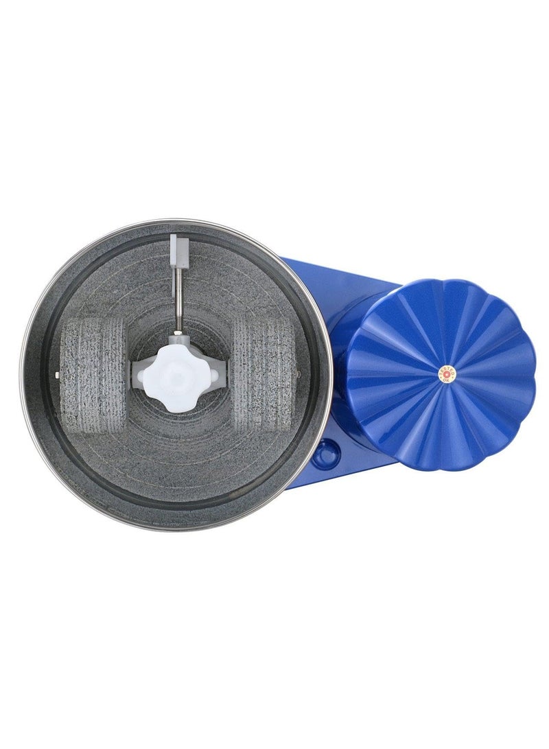 Sowbaghya Vibe 2Ltr Table Top Wet Grinder (Metallic Blue, Electric) | Heavy Duty Motor | Ideal for Your Kitchen | 2Ltr Wet Grinder for All Kinds of Batter for South Indian Dishes - Image 3
