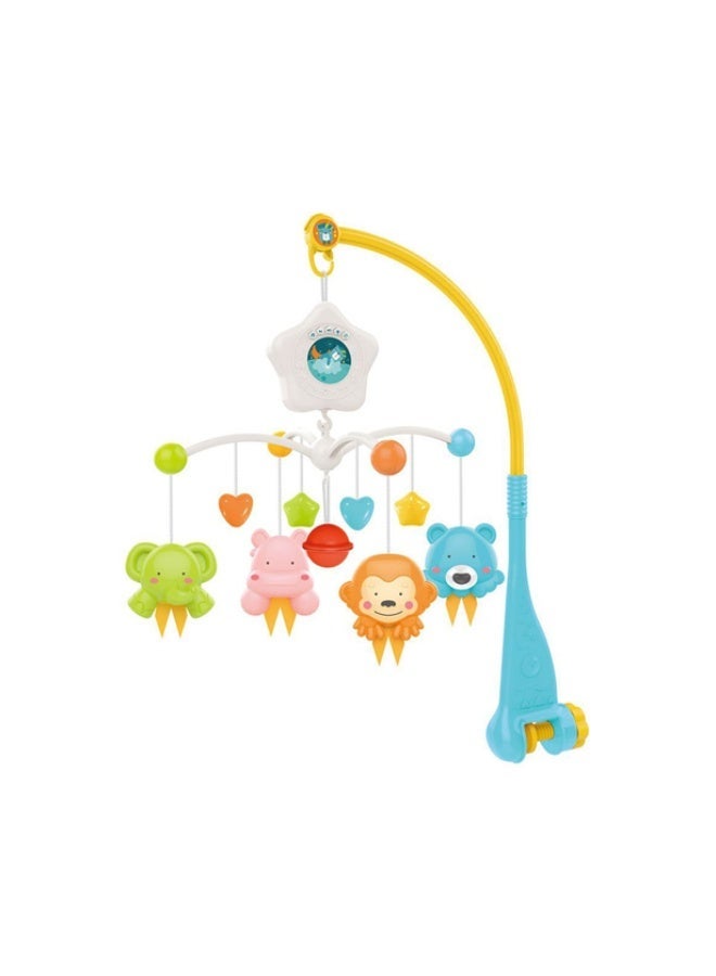 HUANGER Musical Bed Bell with Projection – Soothing Sleep & Early Learning Toy for Babies, Newborn Gift - Image 1
