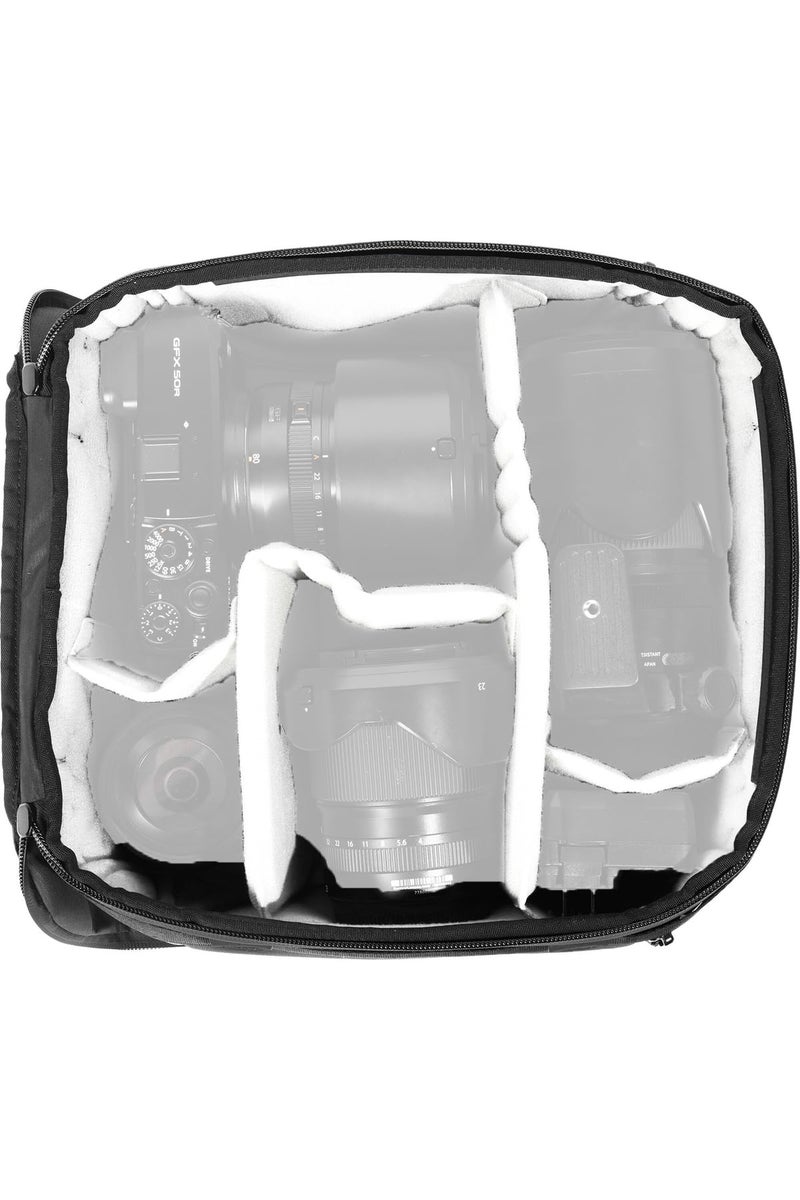 Peak Design Camera Cube V2, Smedium (Small/Medium), Custom Organization and Protection, Weatherproof Shell with Interior Padding, Camera Bag Insert Compatible Travel & Outdoor Bags - Image 4