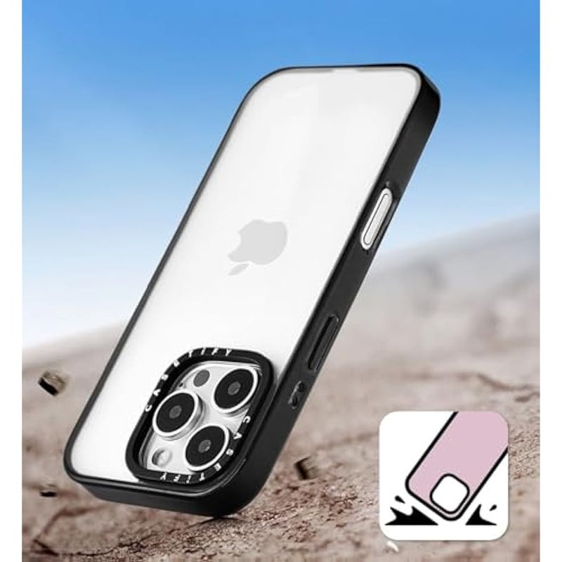 Casetify Compact iPhone 15 Case 【4 ft. 2X Military Grade Drop Protection/Slim/Lightweight】 - Under The Sea - Clear Black - Image 5