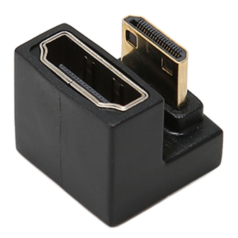 Mini HD Adapter 180 Degree Angled 8K 60Hz Supported - Gold Plated Plug Play HD Converter with LED Indicator for Laptop Camera RasPi 4 - Image 4