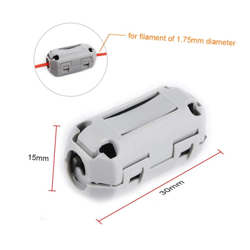 2pcs Static Printer Cleaning Block and Debris Removal Tool for Nozzle Maintenance Crack Material for Extended Lifespan Grey - Image 4