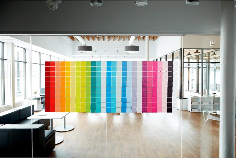 Post It Super Sticky Notes, 5 Sticky Note Pads, 3 x 3 in., School Supplies, Office Products, Sticky Notes for Vertical Surfaces, Monitors, Walls and Windows, Limeade Green - Image 2