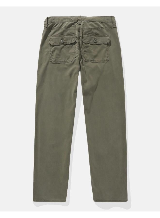 American Eagle AE Dreamy Drape Stretch High-Waisted Stovepipe Crop Pant - Image 2