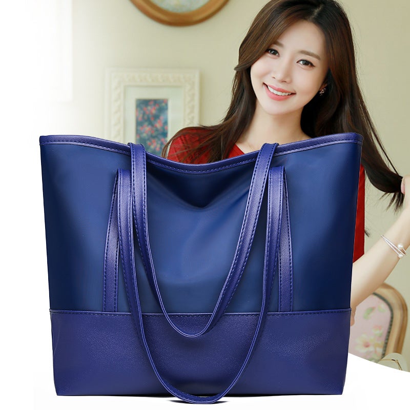 Women's Solid Color Tote Bag - Image 2