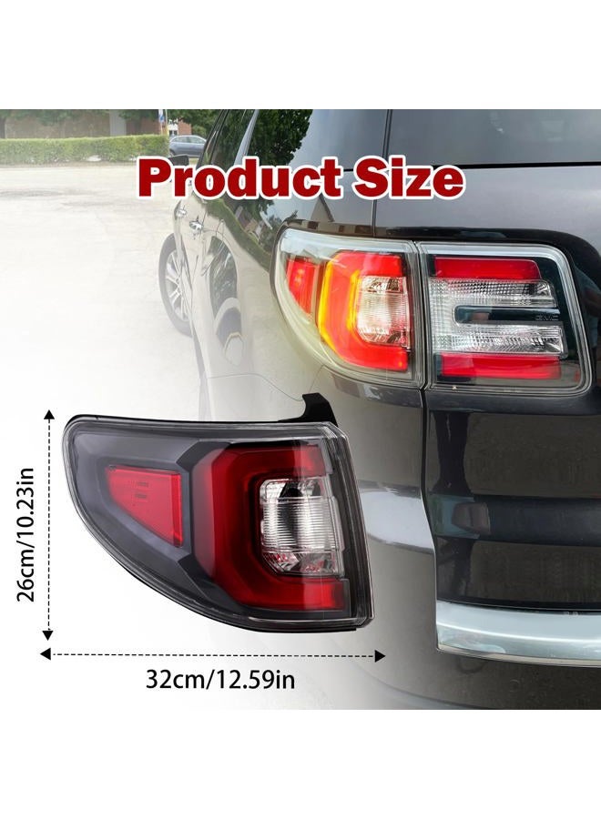 MZORANGE Tail Light Lamp For GMC Acadia 2013 2014 2015 2016 For GMC Acadia Limited 2017 84051375-PFM With Driving lights Without Middle Module Blind Spot (Left Driver Side) - Image 5