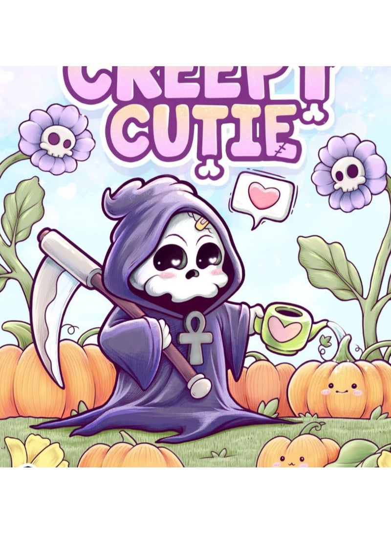 general Spooky Cutie: Coloring Book for Adults and Teens Featuring Adorable Creepy Creatures in Cozy Hygge Moments for Relaxation