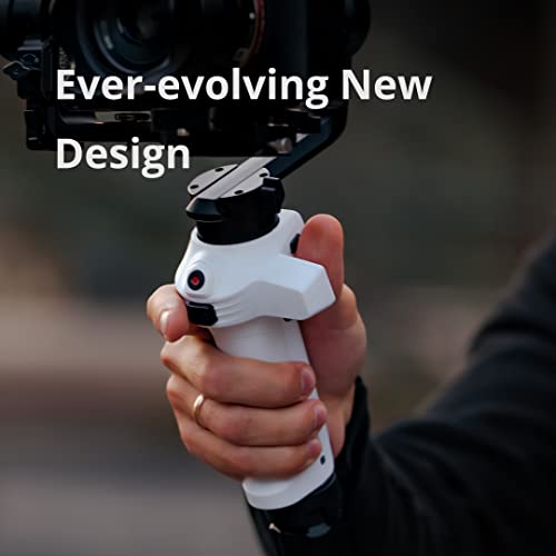 Moza Aircross S Gimbal Stabilizer 3-Axis Handheld Stabilizer For Mobile Phone Dslr Cameras Dual Camera Mount Quick Switch Stay On Vertical Mode Timelapse Auto-Tuning Dolly Zoom With 4Lb Payload - Grey - Image 3