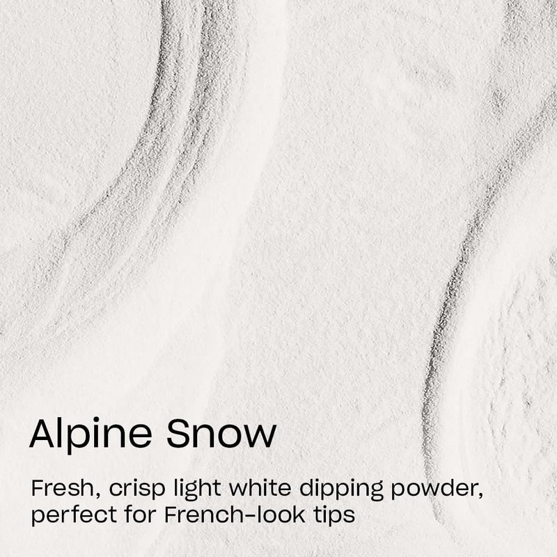 OPI Powder Perfection Alpine Snow | Opaque Soft White CrÃ¨me Nail Dipping Powder | Acrylic Alternative - Image 3