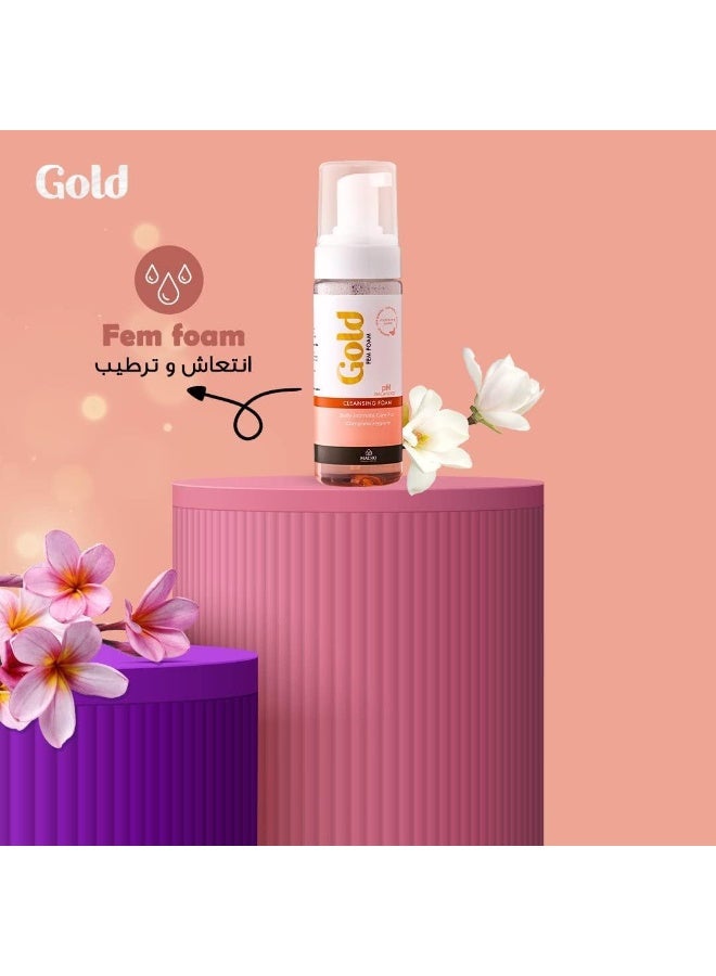 جولد فيم فوم - رغوة منظفة بالمناطق الحساسة - 150 مل