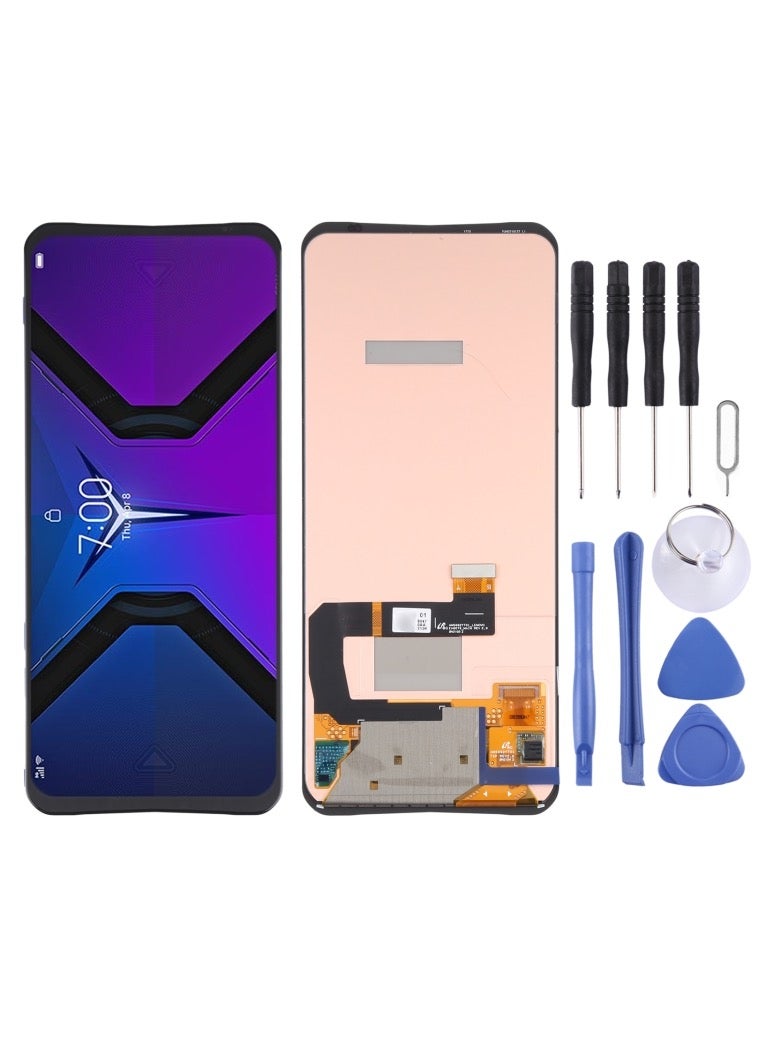 AMOLED Material LCD Screen and Digitizer Full Assembly for Lenovo Legion 2 Pro 2021 L70081 - Image 1