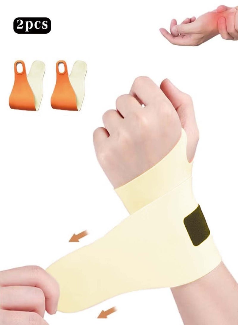 دوجيز 2 قطعة رقيقة داعم الرسغ - Image 1