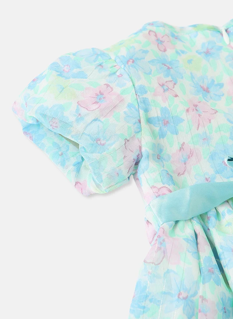 نوتيناتي Floral Chiffon Dress