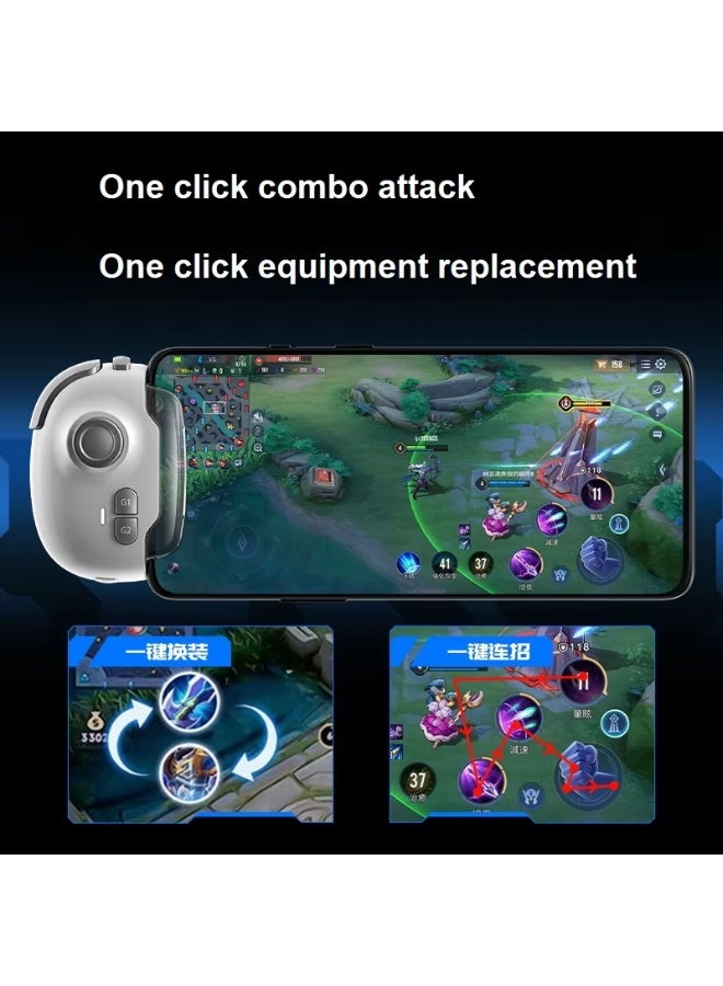 MEMO MB03 Pro Mobile Game Controller Joystick One-Click Equipment Swap Smart Recoil Control with Vibration for iOS and Android - Image 2