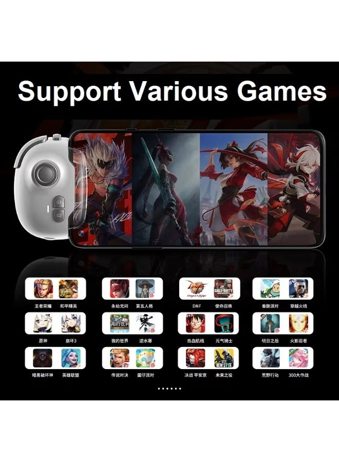 MEMO MB03 Pro Mobile Game Controller Joystick One-Click Equipment Swap Smart Recoil Control with Vibration for iOS and Android - Image 4