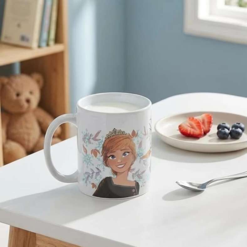 Pan Home Frozen Kids Mug 325ml -White - 168GLO9900012 - Image 1