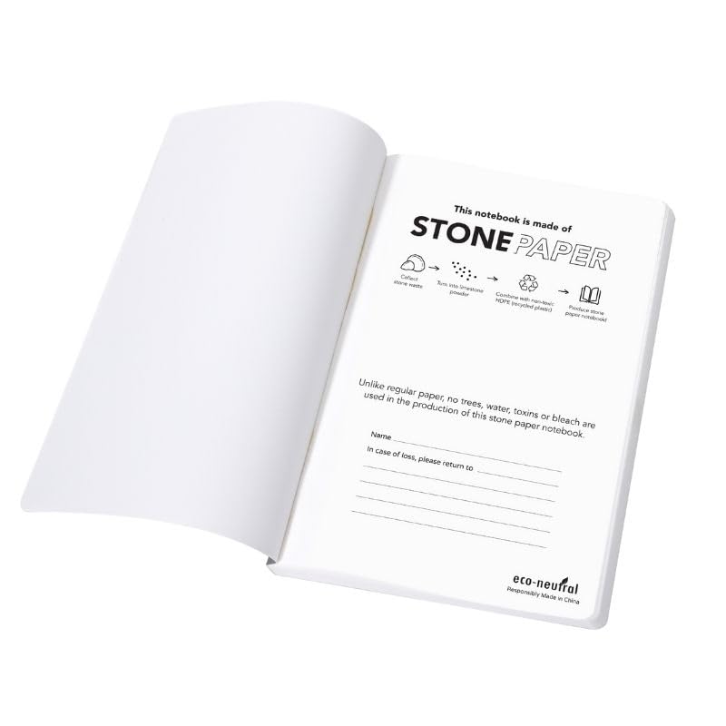 Eco-neutral NEYA Eco-Friendly Stone Paper Notebook - Image 5