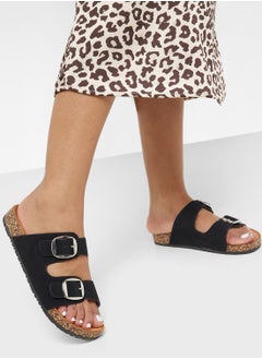 Ginger Classic Double Strap Sandal Slide  - Image 5