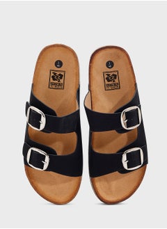 Ginger Classic Double Strap Sandal Slide  - Image 4