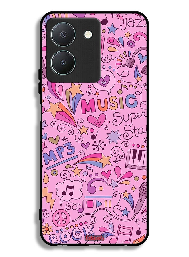 Tolwak Vivo Y36 4G Protective Case Cover Music Tags - Image 1