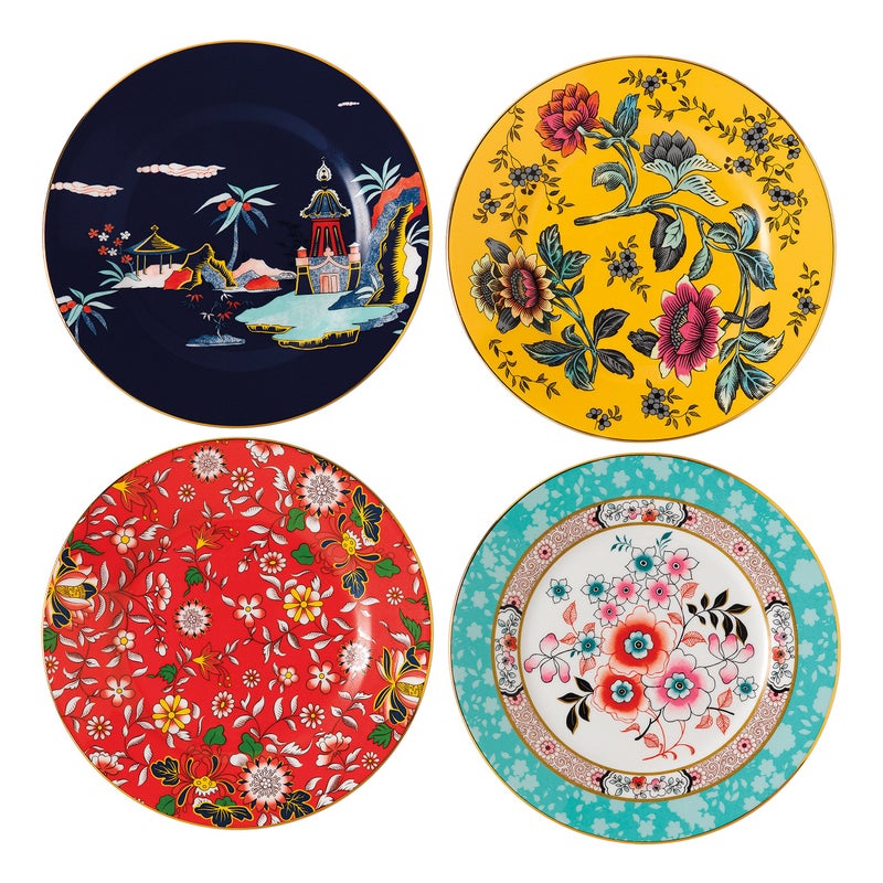 Wedgwood Wedgwood Wonderlust Plate 8 inch Plate Set of 4 multiple 