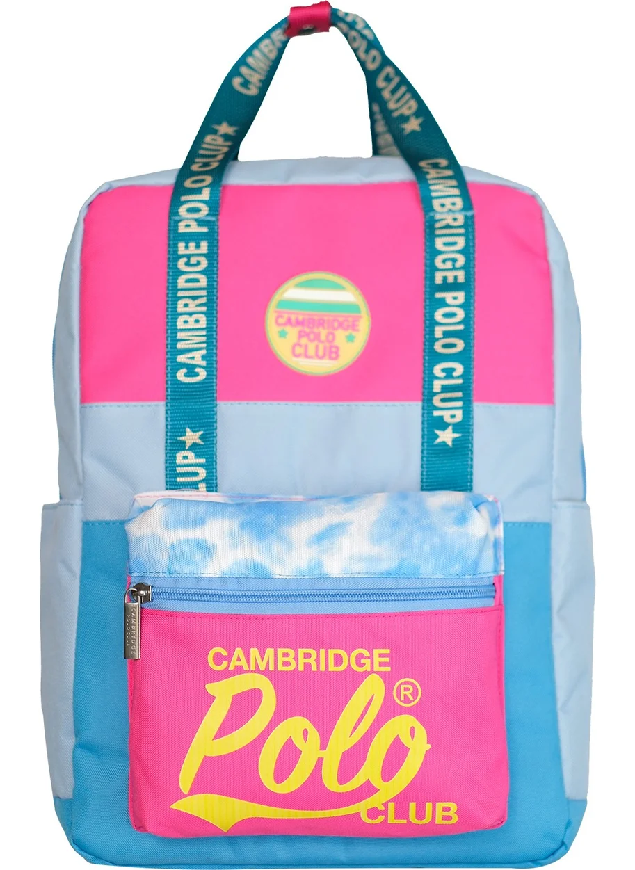 Cambridge Polo Club Shine Three Compartment Girls Primary School Bag
