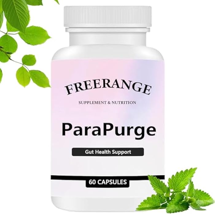 FITactic ParaPurge Gut Cleanse - Gut and Colon Support | Cleanse Capsules for Colon & Gut Health | Immune Support | Digestive System | Non-GMO | 60 Capsules | 20 Servings - Image 1