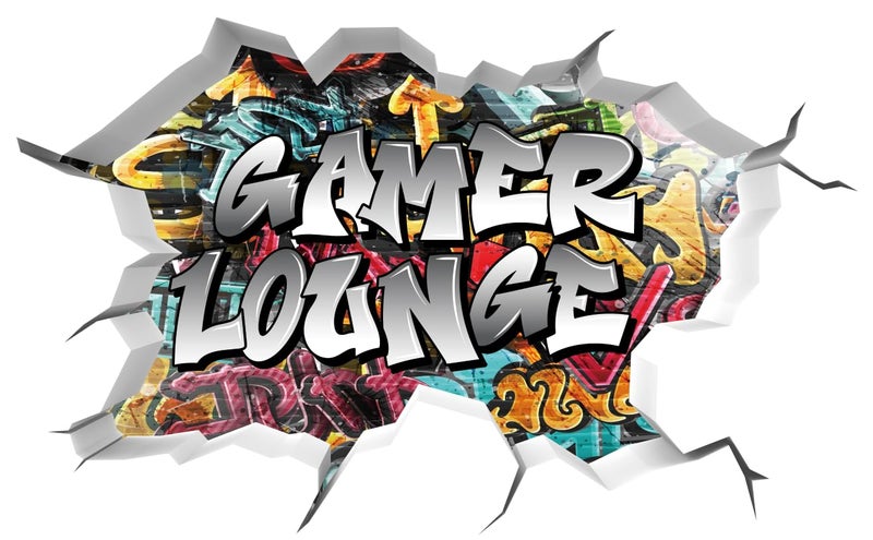Toarti 3D Game Wall Decals ملصقات جدار ألعاب للأولاد غرفة ألعاب ألعاب ألعاب ألعاب خلفية للأطفال ديكور غرفة اللعب - Image 2