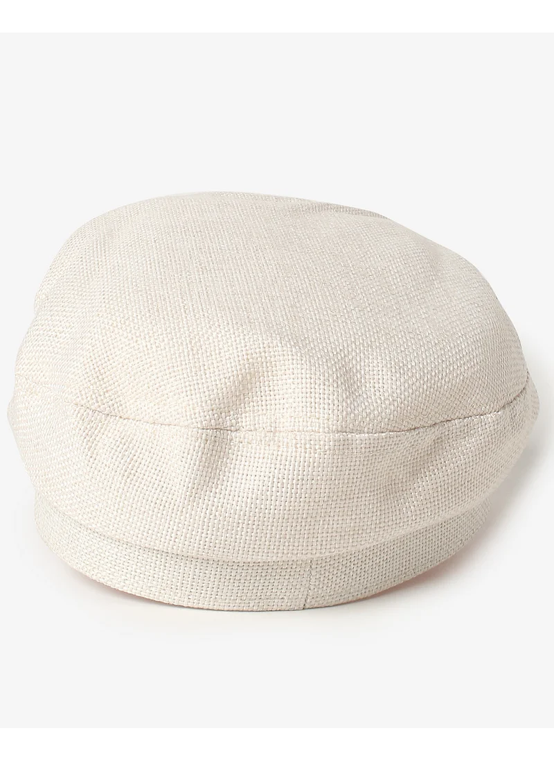 صوص هاوت White Solid Vintage Breton Cap