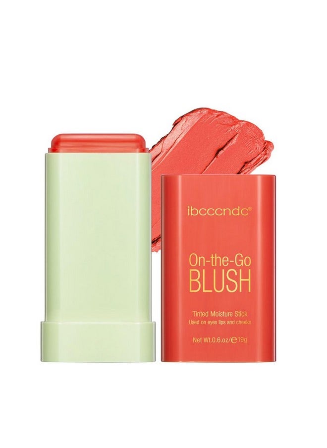 SWETIYOU Blush Stick For Cheeks And Lips Onthego Blush Hydrating Solid Cheek Tint Multiuse Blush Makeup Stick For Beautiful And Natural Shades Tinted Moisture Stick Ued On Eyes Lips And Cheeks  - Image 1