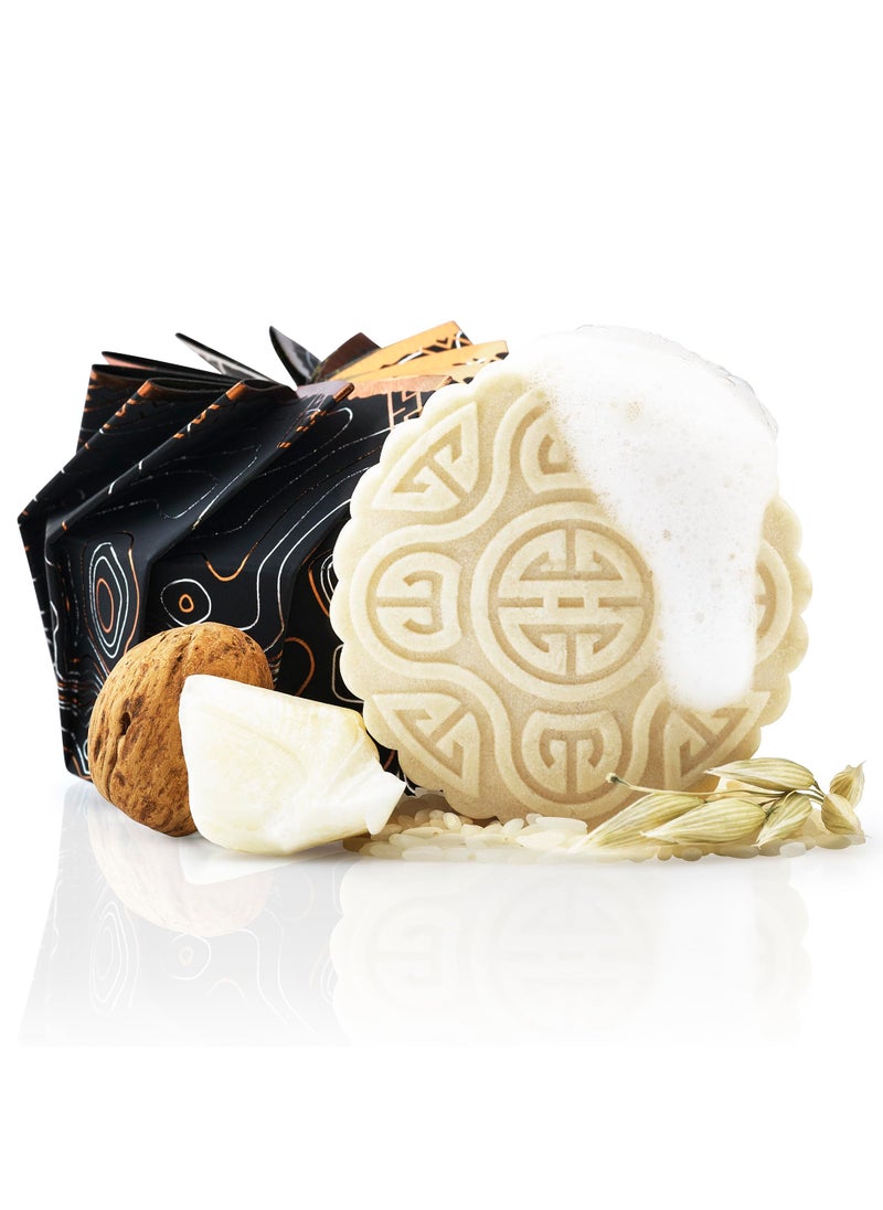 Viori - Viori Native Essence Shampoo Bar Made with Rice Water - Handcrafted All Natural Shampoo Bars - Sulfate Free Shampoo - Image 1