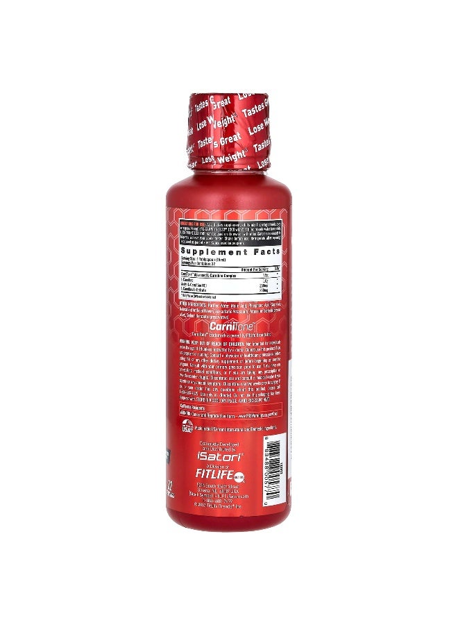 iSatori Isatori, L-Carnitine LS3 1500, Blue Raspberry, 1,500 mg, 16 fl oz (480 ml)  - Image 2