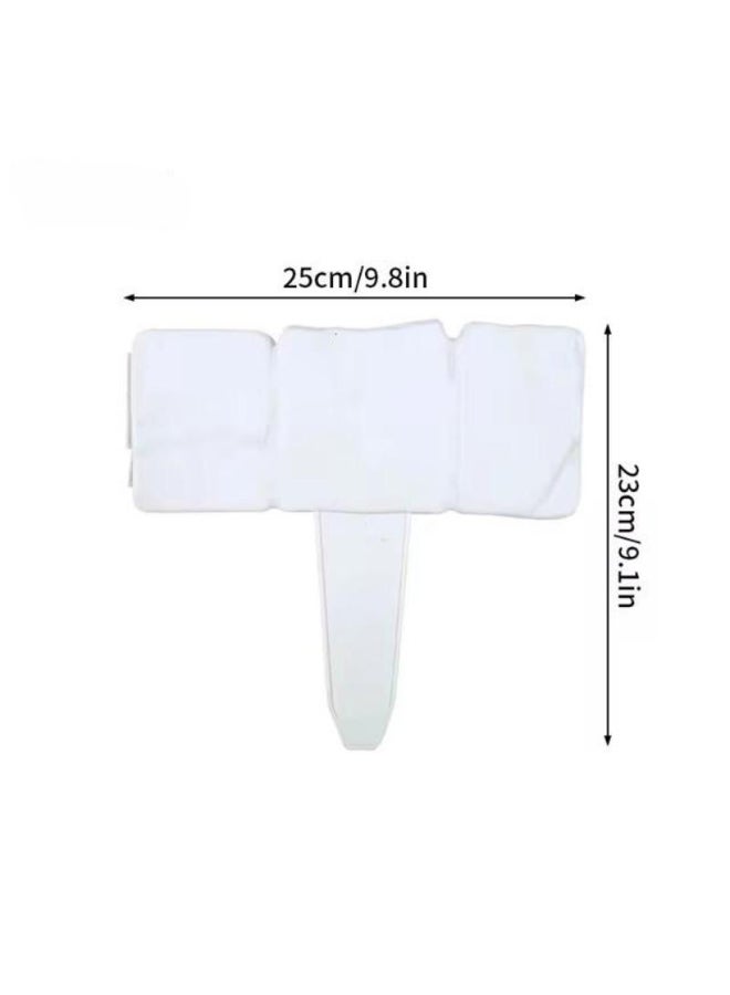 Garden PP Fence Edging,10Pcs Home Garden Border Edging Plastic Fence Stone DIY Yard Landscape Plant Fence Fit for Lawn Yard Flow  - Image 1