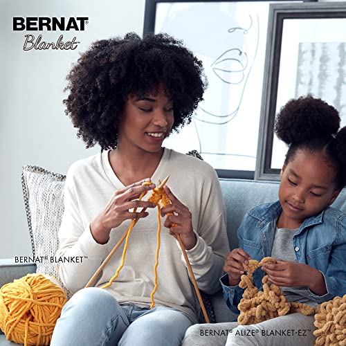 Bernat Blanket Yarn, Gathering Moss - Image 4