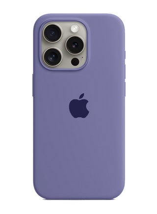 Apple iPhone 15 Pro Max 2023 - Soft Liquid Silicone MagSafe Case Cover - Orange Sorbet - view 2