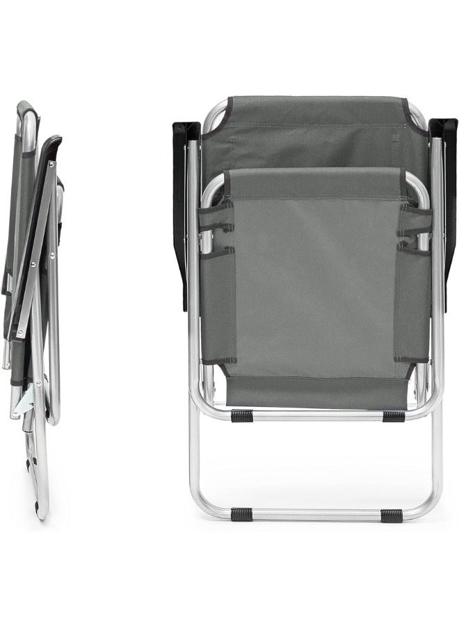 سمارت هوم طقم كراسي تخييم يتكون من 2 كرسي قابلة للطي ، مقعد رحلات ،كرسي رياضي، كرسي خارجي وكرسي حديقة - Image 5