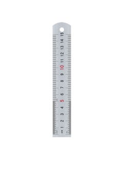 M&G M&G Chenguang Aluminum ruler 15cm - No:ARL960Y8  - Image 2