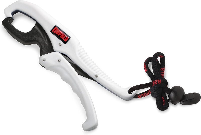 9" Floating Fish Gripper 9", White/Black
