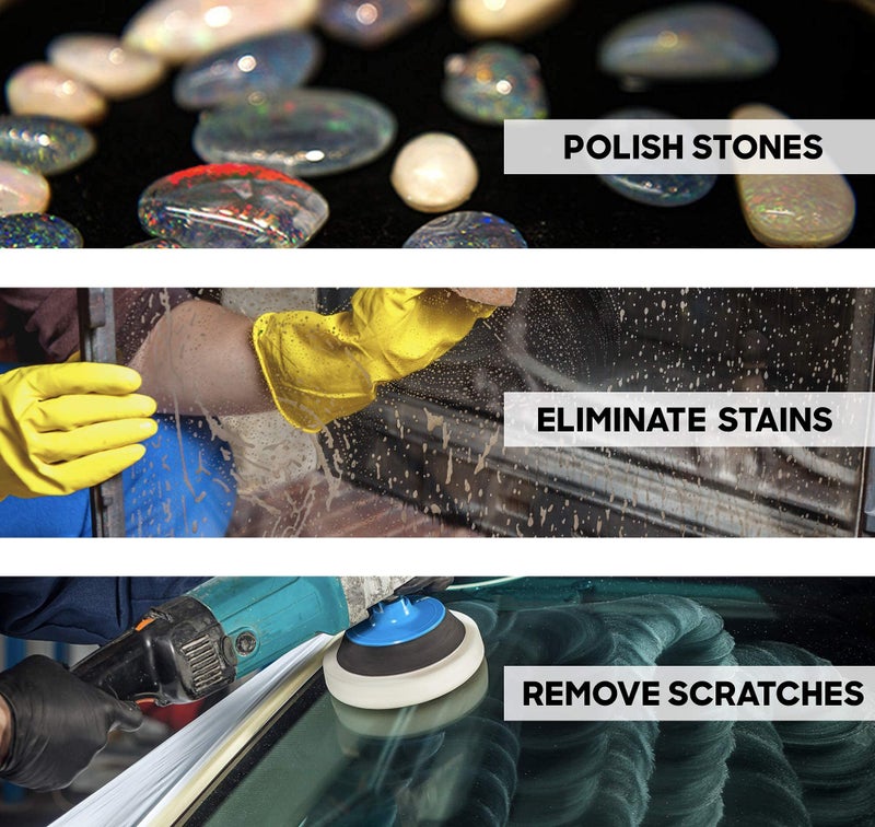 Premium Cerium Oxide- Optical Grade Compound 1lb for Scuff, Marks and scratchs in Glass and Mirrors - Image 3