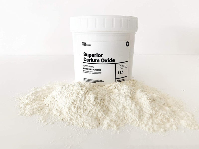 Premium Cerium Oxide- Optical Grade Compound 1lb for Scuff, Marks and scratchs in Glass and Mirrors - Image 2