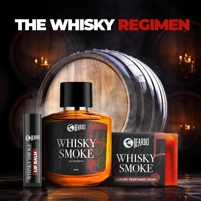 BEARDO Beardo Whisky Smoke Perfumed Luxury Soap for Men 75g x 3 Deep cleanses skin pores Repairs broken skin and Reduce Hyperpigmentation Refreshing Fragrance all day long - Image 5