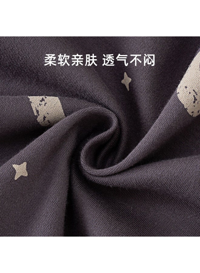 Shu Beiyi Shubeyi Baby Romper Newborn Bodysuit Belly Protection Spring And Autumn Infant Full Moon Baby Ha Clothes One Year Old Crawling Clothes Gray 66 - Image 3