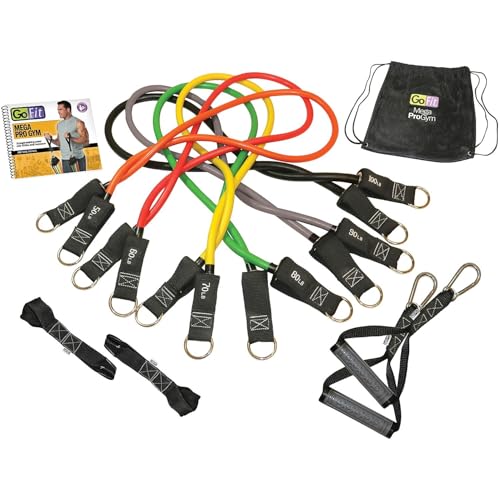 GoFit Multicolored Mega ProGym, Up to 450 lbs. Resistance (GF-2XPGYM) - Image 1