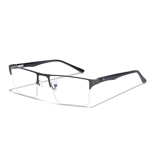 Redex Stylish Light Weight Eye Wear Rectangle Half-Frame Spectacle For Unisex - Image 1