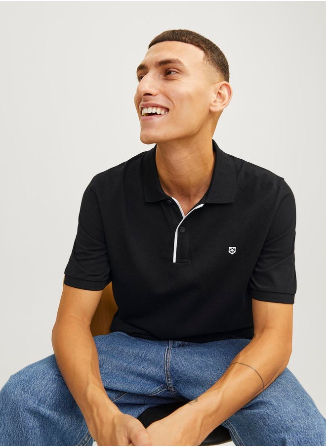 JACK & JONES Regular Fit Short Sleeve Polo Shirt  - Image 2