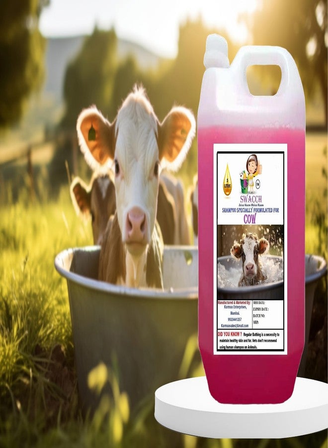 Swacch Shampoo Specially Formulated for Cow (5 Litre) Rose - Image 1