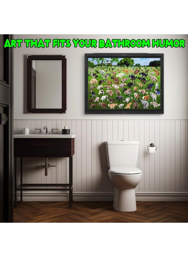 Funwares Original 101 Pooping Puppies - Hilarious 1000 Piece Jigsaw Puzzle - Perfect White Elephant Gag Gift - Funny Dog Pooping Puzzle for Adults and Kids - Image 5