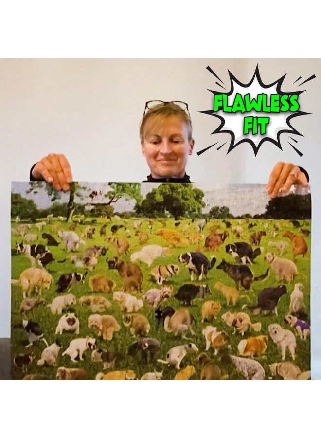 Funwares Original 101 Pooping Puppies - Hilarious 1000 Piece Jigsaw Puzzle - Perfect White Elephant Gag Gift - Funny Dog Pooping Puzzle for Adults and Kids - Image 3